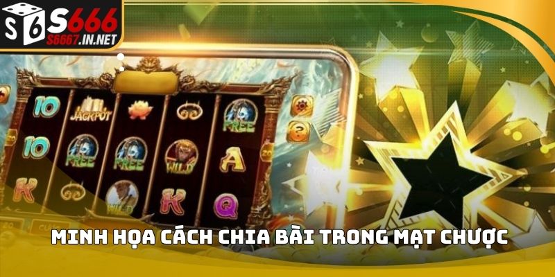 Minh họa cách chia bài trong mạt chược