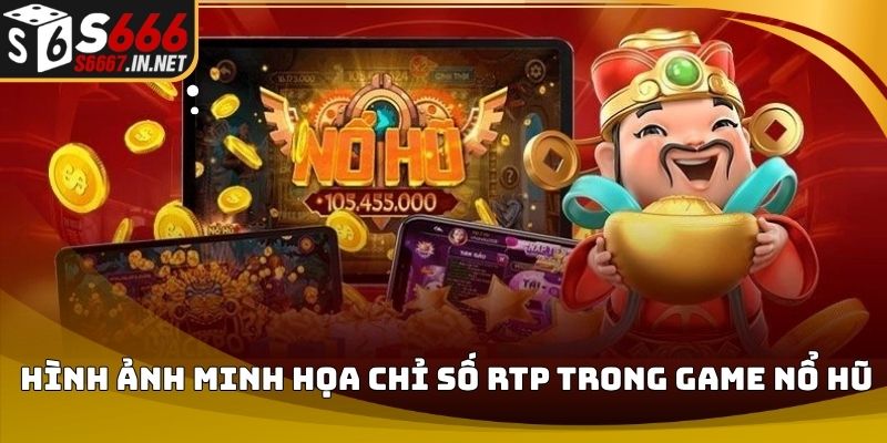 Hình ảnh minh họa chỉ số RTP trong game nổ hũ