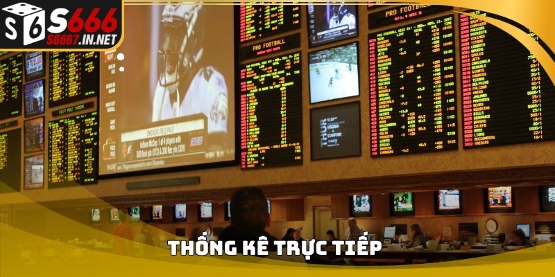Thống kê trực tiếp trong Cách bắt kèo phạt góc